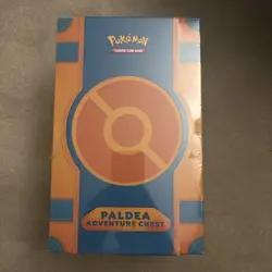 POKEMON TCG PALDEA Adventure Chest Factory Sealed Box-6 Packs, 7 Foil Promos - Image 1