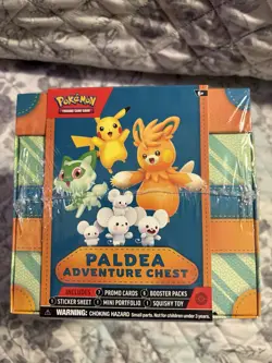 Pokemon TCG Paldea Adventure Chest Box Brand New Factory Sealed - Image 1