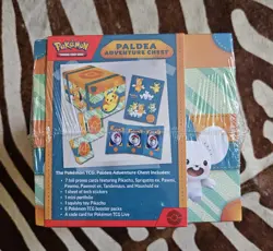 Pokemon TCG: Paldea Adventure Chest Box Brand New Factory Sealed - Image 2