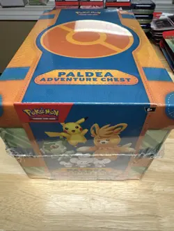 Pokemon TCG: Paldea Adventure Chest Factory Sealed Shipped Fast - Image 1