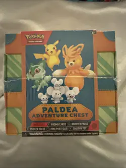 Pokemon TCG Paldea Adventure Chest Box Brand New Factory Sealed - Image 1