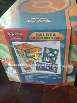 NEW IN BOX AND SEALED - Pokemon TCG 2024 Paldea Adventure Chest - Image 4