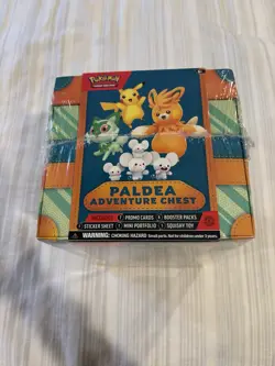 Pokemon TCG: Paldea Adventure Chest Box Brand New Factory Sealed - Image 1