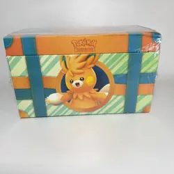 Pokemon TCG Paldea Adventure Chest Squishy Toy Booster Packs Box Factory Sealed - Image 2