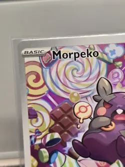Pokemon Morpeko 206/182 SV04: Paradox Rift illustration Rare Holo NM/VLP - Image 2