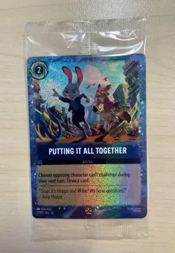 Putting It All Together! EXCLUSIVE Lorcana Movie Promo Zootopia 2 || SEALED|| - Image 1