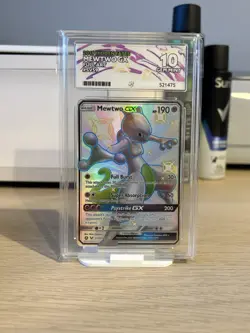Mewtwo GX SV59/SV94 - Hidden Fates - Pokemon Card - English - ACE 10 - Image 1