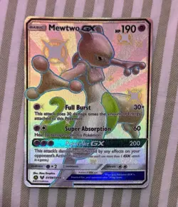 Mewtwo GX SV59/SV94 - Hidden Fates - Pokemon Card - English - Image 2