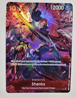 OP09-004 Shanks (2nd Anniversary Alt) ONE PIECE Card TCG NM English - Image 1