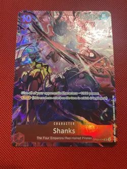 OP09-004 Shanks (2nd Anniversary Alt) ONE PIECE Card TCG NM English - Image 3