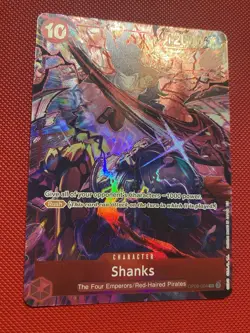 OP09-004 Shanks (2nd Anniversary Alt) ONE PIECE Card TCG NM English - Image 4