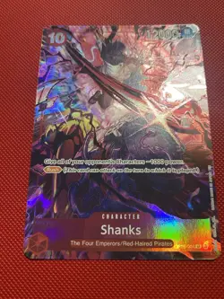 OP09-004 Shanks (2nd Anniversary Alt) ONE PIECE Card TCG NM English - Image 5