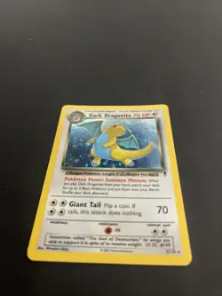 Pokemon Dark Dragonite Holo Rare TCG Card 5/110 WOTC Legendary Collection - Image 3