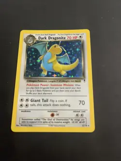 Pokemon Dark Dragonite Holo Rare TCG Card 5/110 WOTC Legendary Collection - Image 4