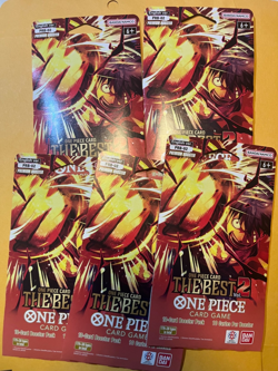 One Piece | Premium Booster THE BEST Vol. 2 | PRB02 | Sleeved Booster Pack (x5) - Image 1