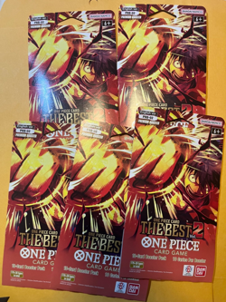 One Piece | Premium Booster THE BEST Vol. 2 | PRB02 | Sleeved Booster Pack (x5) - Image 2