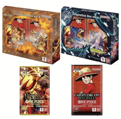 One Piece TCG Illustration Box 5 & 6🦜🏴PRESALE OP13 PRB02 Packs +Promos Bandai - Image 1