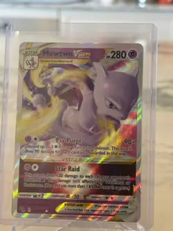 Mewtwo VSTAR Pokemon Go 031/078 Holo Ultra Rare T210 - NM Pokemon TCG Card - Image 1