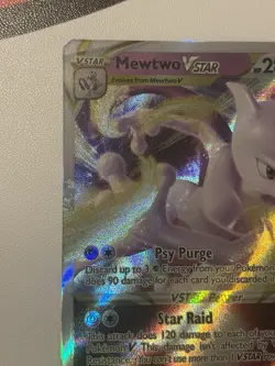 Pokemon Mewtwo VSTAR Holo Ultra Rare TCG Card 031/078 Pokemon Go Near Mint Mint - Image 2
