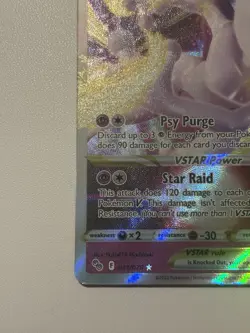 Pokemon Mewtwo VSTAR Holo Ultra Rare TCG Card 031/078 Pokemon Go Near Mint Mint - Image 5