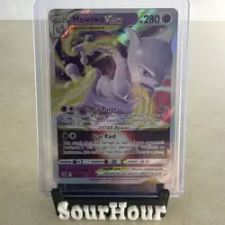 Pokemon TCG Mewtwo VSTAR Holo Ultra Rare Card 031/078 Pokemon Go - Image 1