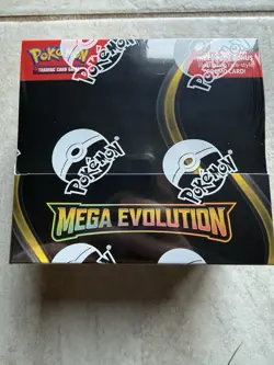 2025 Pokemon TCG Mega Evolution Enhanced Booster Box New Factory Sealed - Image 1