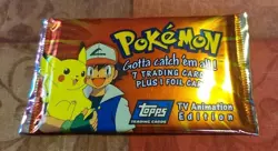 Pokemon Topps Trading Cards TV Animation Edition Factory Sealed - Image 1