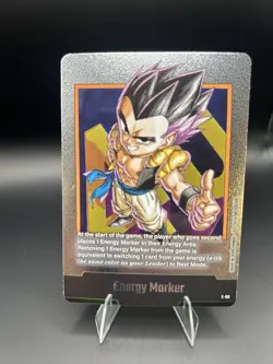 Energy Marker E-88 Silver Manga Booster 02 Dragon Ball Card English - Image 1