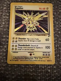 Vintage Pokemon Card Lot of 10 - WOTC, Jungle, Fossil LP/MP - Image 3