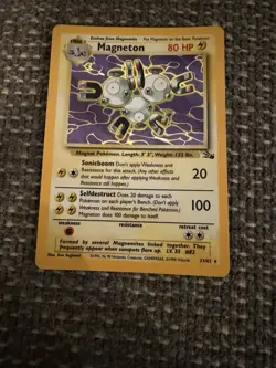 Vintage Pokemon Card Lot of 10 - WOTC, Jungle, Fossil LP/MP - Image 4