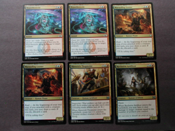 MTG Magic Cards lot of 6 - IZZET VELOCITY & VALUE – draw, discard, ignite, raid - Image 1