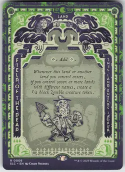 MTG Field of the Dead Normal NM Secret Lair Countdown Kit Magic 6 - Image 1