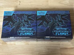 Pokemon Mega Evolution Phantasmal Flames Elite Trainer Box ETB Sealed | Lot Of 2 - Image 1