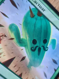 Jumbo Cactuar - NON-FOIL - RARE FIN 0191 - Final Fantasy MTG - M/MN - Image 3