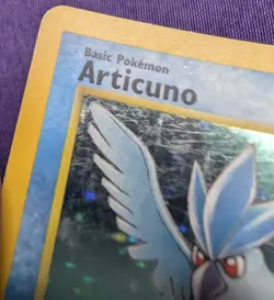 Articuno 2/62 Fossil-1st Edition Holo LP Vintage Pokemon Card WOTC 1999 Rare - Image 4