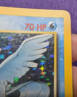 Articuno 2/62 Fossil-1st Edition Holo LP Vintage Pokemon Card WOTC 1999 Rare - Image 5