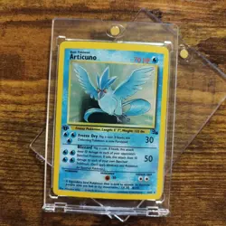 1st Edition Articuno Fossil 2/62 PSA 8 Rare Holo Pokemon Card - Image 3