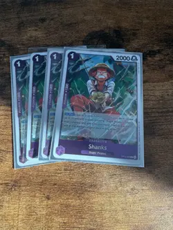 Shanks (065) (Alternate Art) OP13-065 Carrying On His Will Foil Playset - Image 1