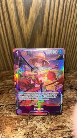 Shanks (065) (Alternate Art) OP13-065 Carrying On His Will Foil - Image 1