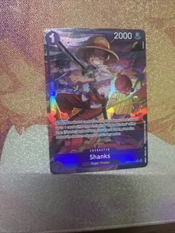 One Piece Shanks Alt Art OP13-065 R Carrying on His Will English - Image 1