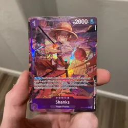Shanks (065) (Alternate Art) OP13-065 Carrying On His Will Foil - Image 1