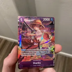 Shanks (065) (Alternate Art) OP13-065 Carrying On His Will Foil - Image 3