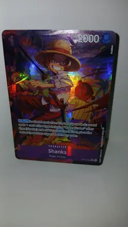 Shanks OP13-065 Alternate Art One Piece Card English Carrying On His Will - Image 3