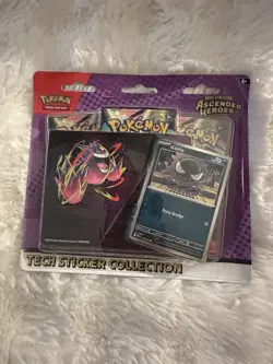 Prerelease Ascended Heroes Pokemon Tech Pack Gastly New Sealed Ships Now - Image 3