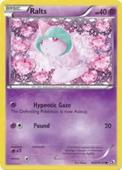 Ralts (#RC8/RC25) - Holo BW - Legendary Treasures: Radiant Collection HP Pokemon - Image 1