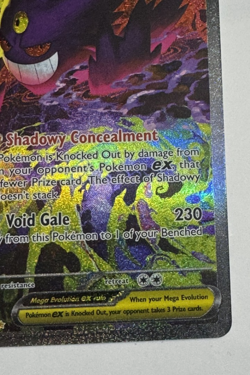Mega Gengar ex 284/217 SIR Secret Pokemon Ascended Heroes IN HAND READY TO SHIP - Image 4