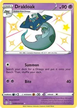 Drakloak (#SV061/SV122) - Holofoil SWSH - Shining Fates: Shiny Vault LP Pokemon - Image 1