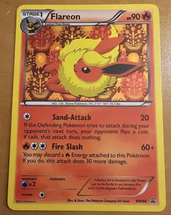 Flareon BW88 Holo 2013 Black Star Promos Black & White Pokemon Card - Image 1