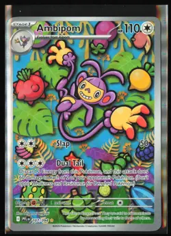 Ambipom 107/94 ME02: Phantsmal Flames - Pokemon TCG - Illustration Rare - NM - Image 1