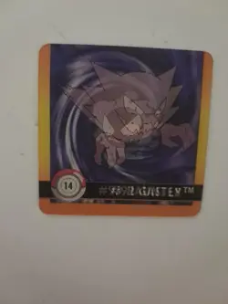 1999 Haunter Gastly #14 Artbox Pokemon Action Flipz Premier Edition Lenticular - Image 1